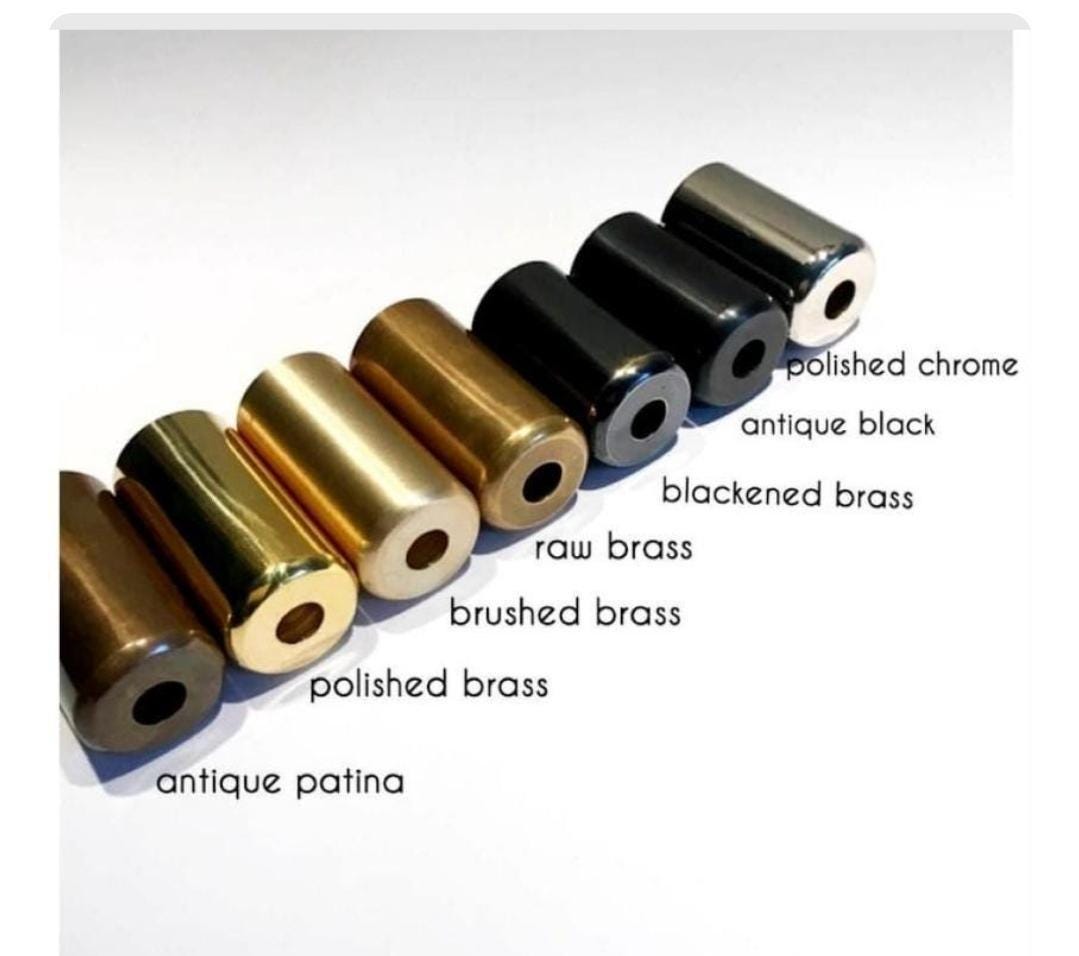 Unlacquered solid brass pot rail with S hooks, wall mounted - view 8