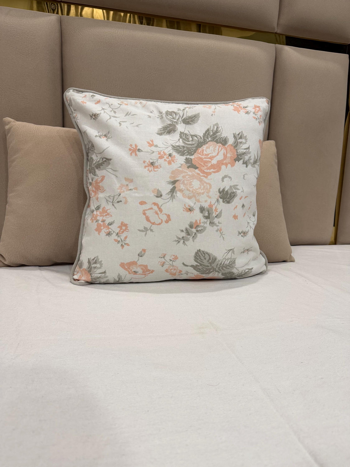 Printed cotton decorative throw pillow cover - view 10