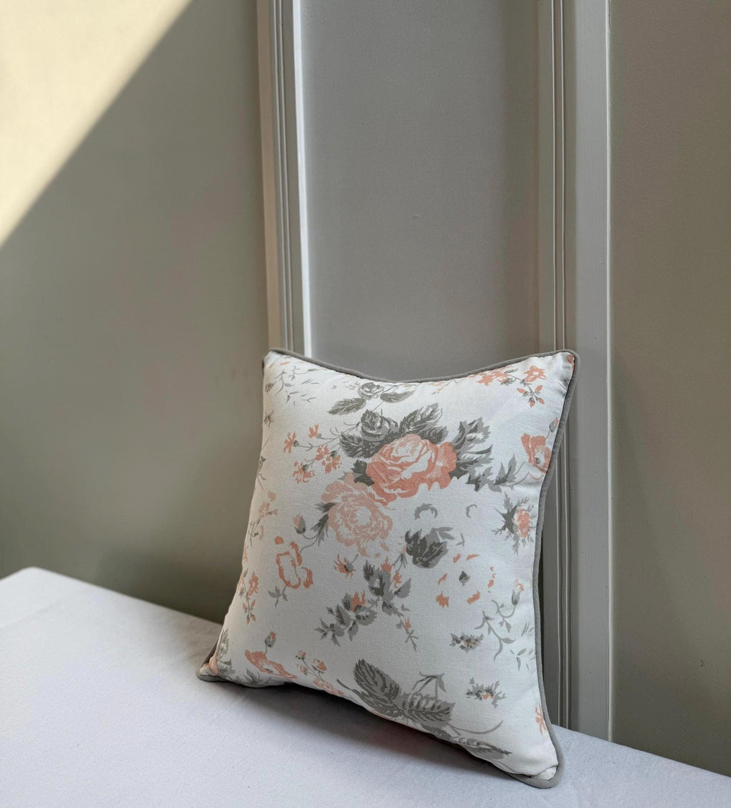 Printed cotton decorative throw pillow cover - view 4