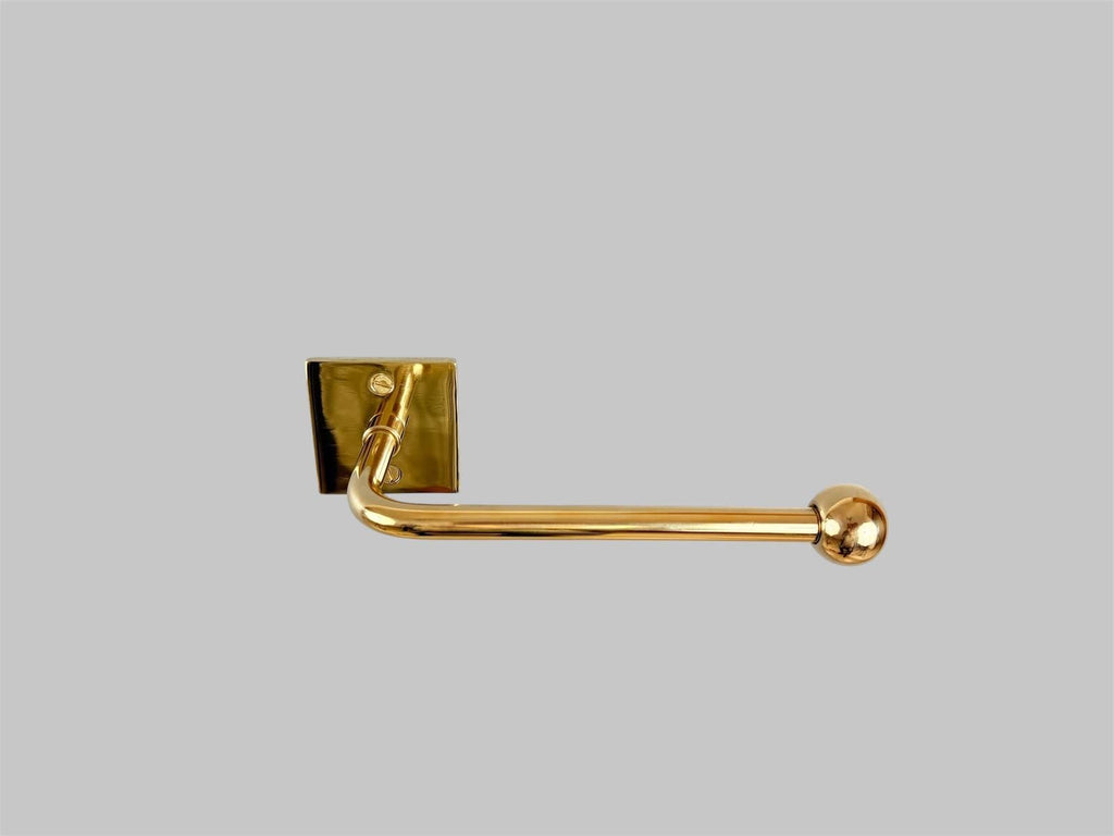 Solid brass wall mounted toilet paper holder - view 6
